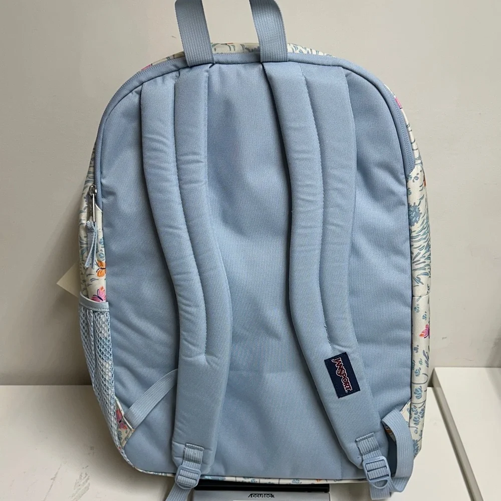 Jansport | Bags | Jansport Fluttering Fields Backpack With Light Blue ...